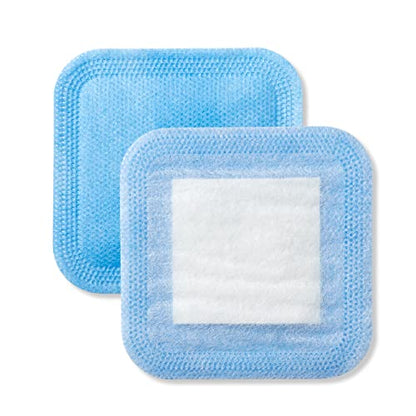 Curad Super Absorbent Wound Pad, Medium, 4" x 4", 10 Count, 3 Pack - size: 4" X 4", style: 3 Pack