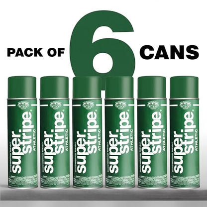 Fox Valley Athletic Field Striping Paint 18 oz Pack of 6, Green - color: Athletic Green