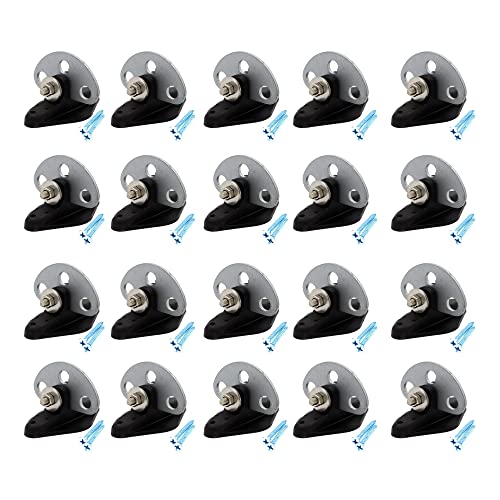 24 Pcs Pinlock Insulators with 3 Point Gate Connector