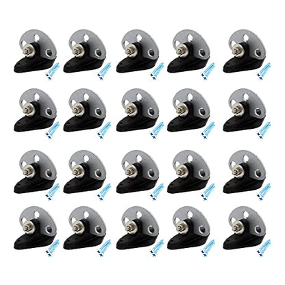 24 Pcs Pinlock Insulators with 3 Point Gate Connector