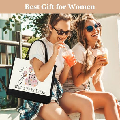 GevGuxLuo Tote Bag for Women Animal Lover Bag Gift for Women - color: Dog Paw