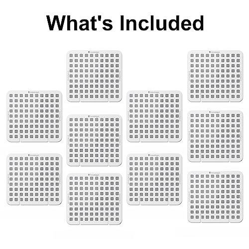 Mosalogic Updated Fly Trap Refills Sticky Card Replacement Glue Cards for Flying Insect Trap indoor-10pack (No Device) - size: 10Pack Plus