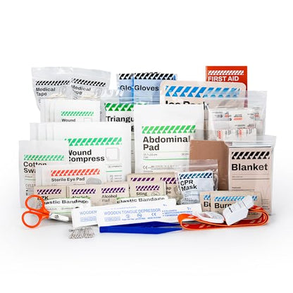 RHINO RESCUE 240pcs First Aid Kit Refill Supplies - size: 220 Piece