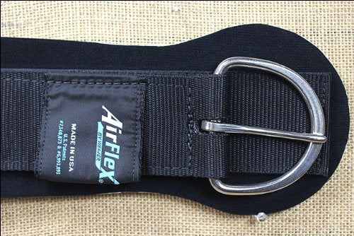 Weaver Leather Airflex Straight Cinch 26 Inch Black - color: Black, size: 26-Inch