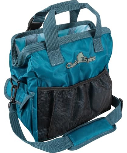 Classic Equine Groom Tote (Dark Teal) - color: Dark Teal