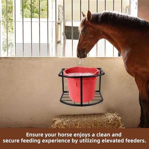 Bucket Holder for Horses Feed,5 Gallon Water