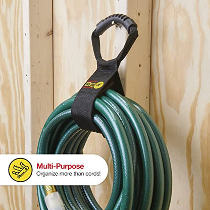 Easy-Carry Wrap-It Storage Straps - 22" (2-Pack) - color: Black, size: 22" (2 Pack)