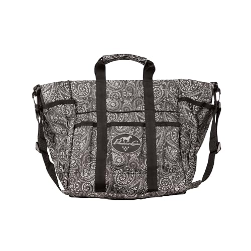 Professional's Choice Tack Tote | Grooming Bag | Paisley/Black - color: Paisley/Black