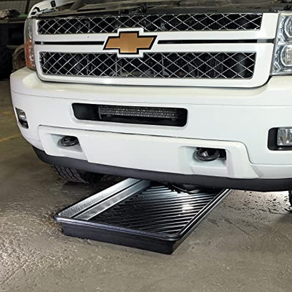 PIG Containment Tray - Rim to Rim Dimensions 52.25" L x 28.25" W x 5" H - Interior Bottom Dimensions 48" L x 24" W - 23.93 gal. Sump Capacity - PAK919 - size: 28.3" x 5" x 52.3"