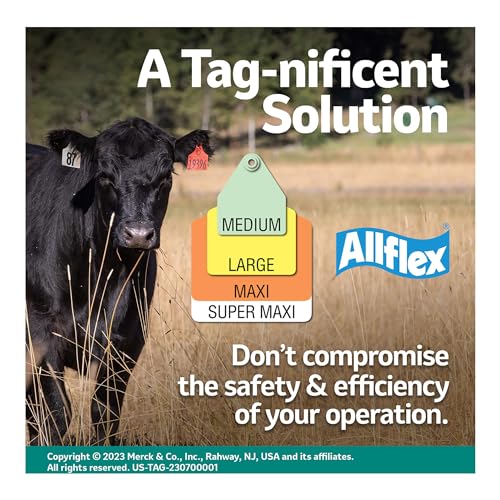 Allflex USA Allflex Large White Blanks Ear Tags