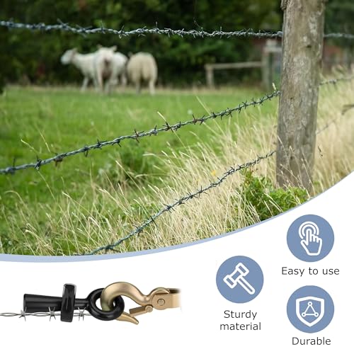 Barbed Wire Pullers, Fence Stretcher Tool for Barb Wire Tighten, 5PCS - style: 5PCS