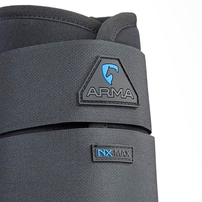 Shires ARMA NX-MAX Brushing Boots - color: Black, size: Cob