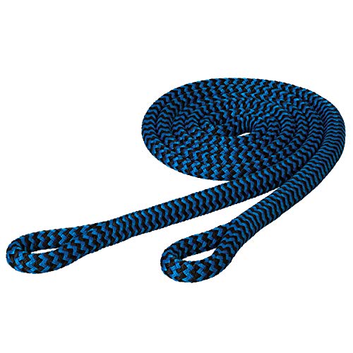 Weaver Leather Ken McNabb Yacht Braid Loop Reins - color: Black/Blue