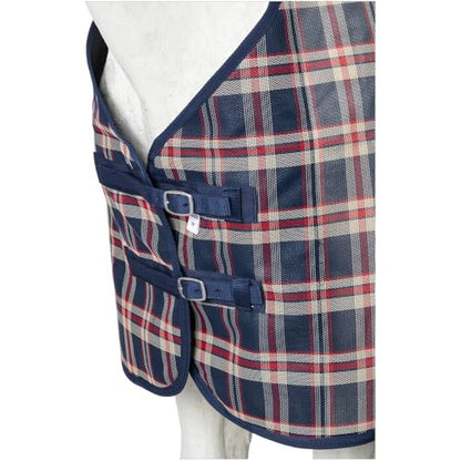 Tough 1 Tough-1 PVC Coated Mesh Tri-Shield Fly Sheet - color: Navy Blue, size: 81"