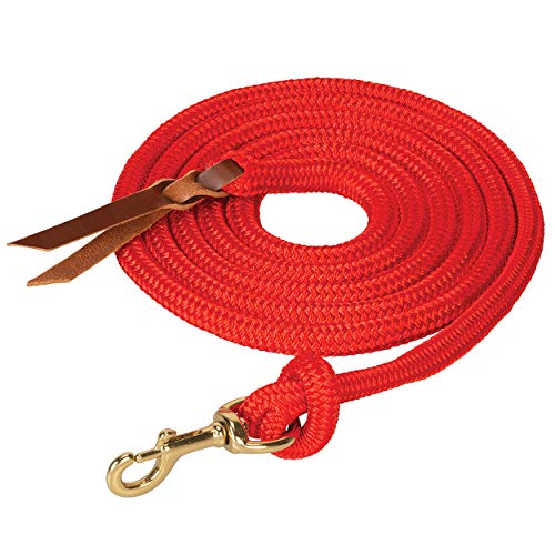 Poly Cowboy Lead with Snap, 5/8" x 10'
