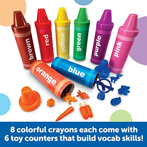 Learning Resources Rainbow Sorting Crayons