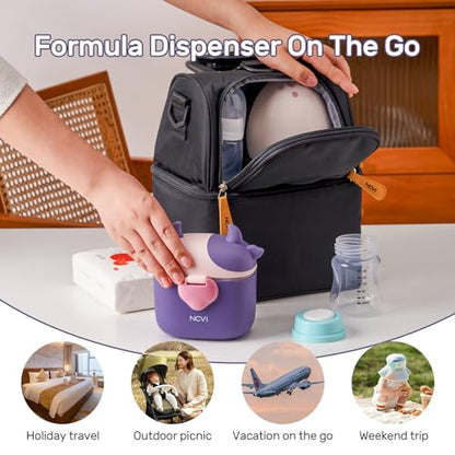 NCVI Manual Breast Pump and Baby Formula Dispenser On The Go