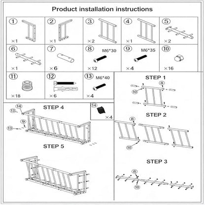 Hay Rack,37.6'' Long Wall Mounted Hay Feeder with 25 Gallon Large Capacity,Detachable Hay Holder for Horse Goats Sheep and Livestock - size: 25 Gallon