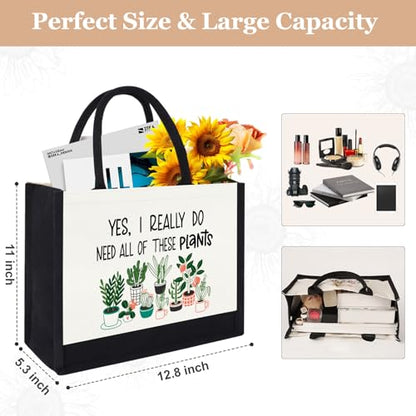 GevGuxLuo Tote Bag for Women Animal Lover Bag Gift for Women - color: Plants