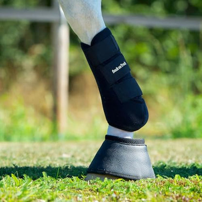Back on Track Exercise Boots - Front - color: Black