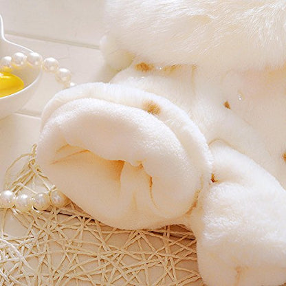 Faux Fur Coat Newborn Infant Baby Girl Jacket Cape Cloak Poncho 0-3 Years - color: White01, size: 2-3T