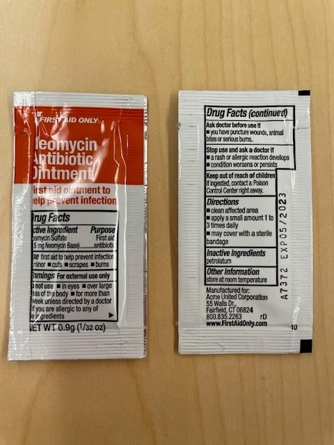 First Aid Kit Refill for 10 People, 59 Count, Package may vary