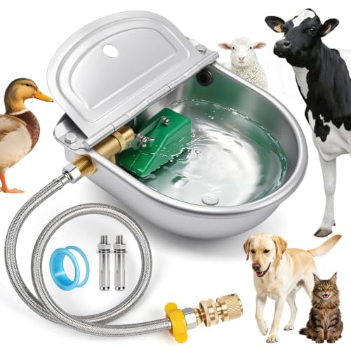 Automatic Dog Water Dispenser with Brass Float Valve