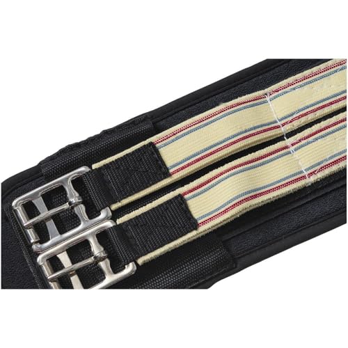 Tough 1 Air Flow Nyloprene English Girth 46 Black - color: Black, size: 46