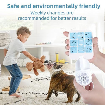 40 Pack Fly Trap Refill Compatilble with Safer Home Fly Trap Refill Flying Insect Trap for SH502, SH503, 23005-06 and DT3005w,Indoor Fruit Fly Traps Refill