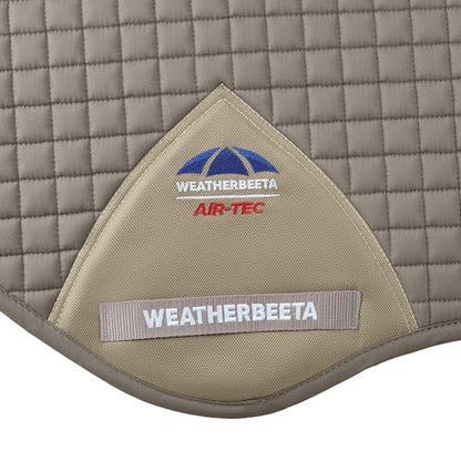 WeatherBeeta Prime Air-Tec Jump Shaped Saddle Pad - color: Natural Clay, size: Large