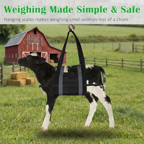 Calf Sling for Weighing Animals with Adjustable Back Straps 24" x 14"