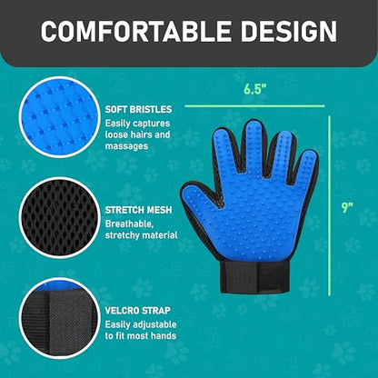 Maxpower Planet Dog Brush for Shedding, Dematting Grooming Tool, Large - color: B1 - Rake, Gloves & Comb, size: Large