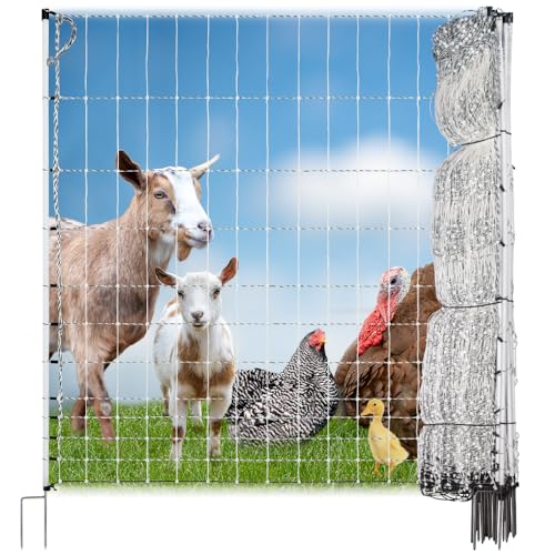 Premier 1 PoultryNet® Electric Fence for Chickens – 48"H x 164'L