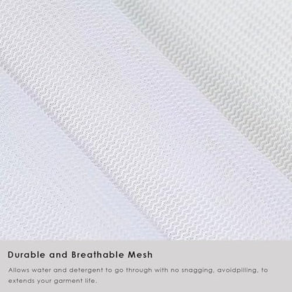 PROMEED Reusable Mesh Laundry Bag for Delicates, Large Size Wash Bag for Mulberry Silk Pillowcase Fitted Sheet Flat Sheet,1Pc Washing Machine Wash Bags for Shirt,Blouse,Underwear,Baby Clothes(20"x24")