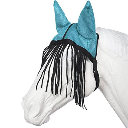 Tough 1 Deluxe Comfort Mesh Fly Veil Turquoise - color: Turquoise