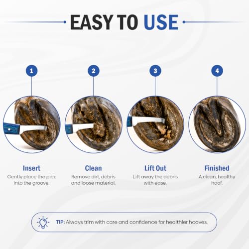 Equine Care Left-Handed Narrow Farrier Hoof Knife, Horses, Ponies, Minis - style: Left-Handed