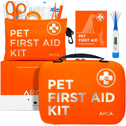 ARCA PET Dual First Aid Kit Bundle – Home, Travel, and Outdoor Emergency Essentials