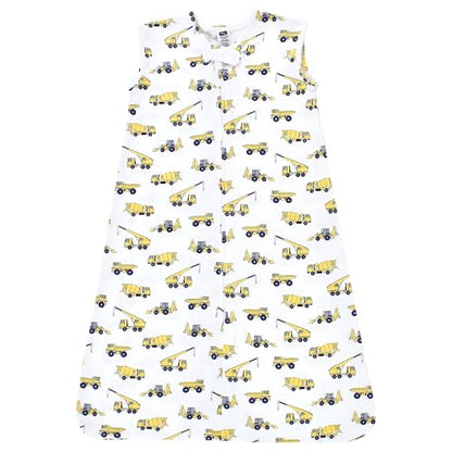 Hudson Baby Unisex BabyCotton Sleeveless Wearable Sleeping Bag, Sack, Blanket - color: Construction, size: 0-6 Months