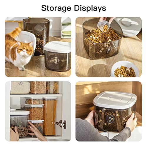 22-25 Lbs Rice Dispenser Storage Container - color: AY-10KG-GREY