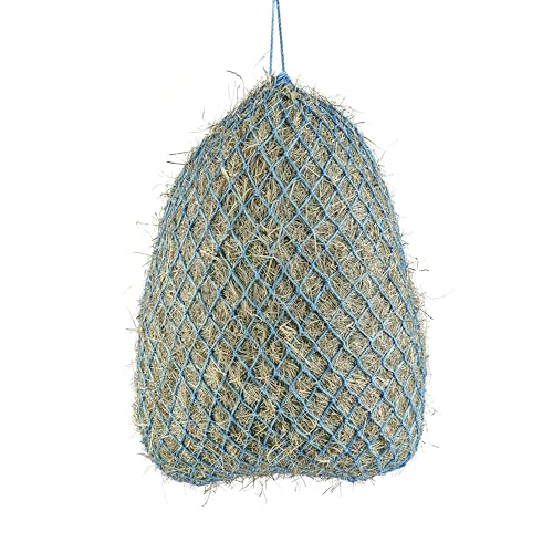 Shires Equestrian Haylage Net - color: Baby Blue, size: 50"