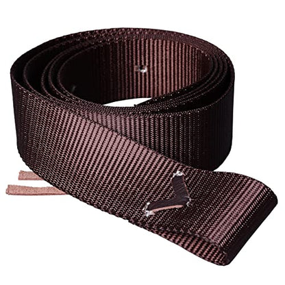 HILASON Nylon Tie Strap 6 Feet Horse Cinch Western Saddle - color: Brown