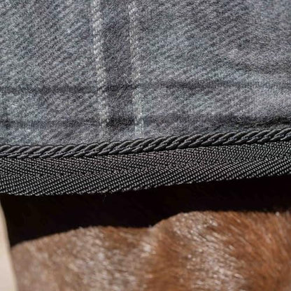 Equinavia Ulla Wool Cooler - Black/Grey - 76 in - color: Black/Grey, size: 76 in