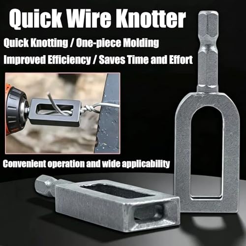 Wire Twister Tool for Drill, 9#+11#Multifunctional Wire Twisting Tool