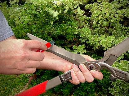 Corona Tools Handheld Garden Tool Sharpener– Blade Sharpener for Pruning Shears, Loppers, Hedge Clippers & More - size: 1-Pack