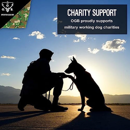 Operation Good Boy Tactical Pet First Aid Kit - Essential Supplies for Canine Mishaps - Lightweight, Waterproof Nylon Tote with Antiseptic Wipes, Antibiotic Ointment, Dressing, and Gauze