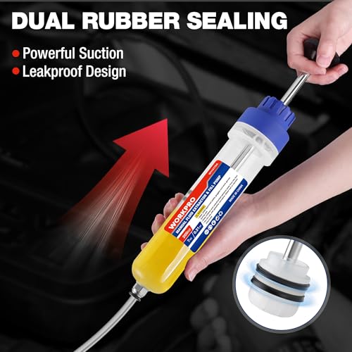 WORKPRO 200CC Manual Fluid Extractor - size: 200cc