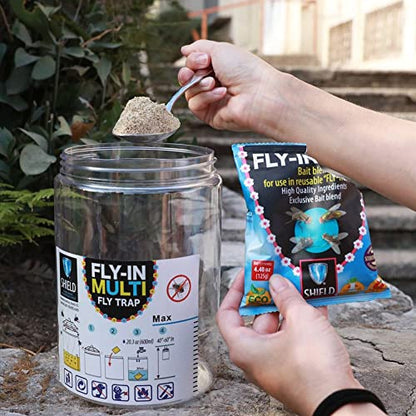 Fly Catcher - Includes All Natural Fly Trap Bait