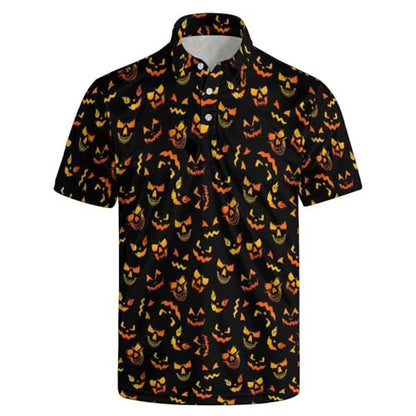 Men‘s Golf Shirt Funny Polo Shirts Short Sleeve Golf Polo Shirts Gifts Print Shirts - color: Style-ngklt-as3, size: Medium