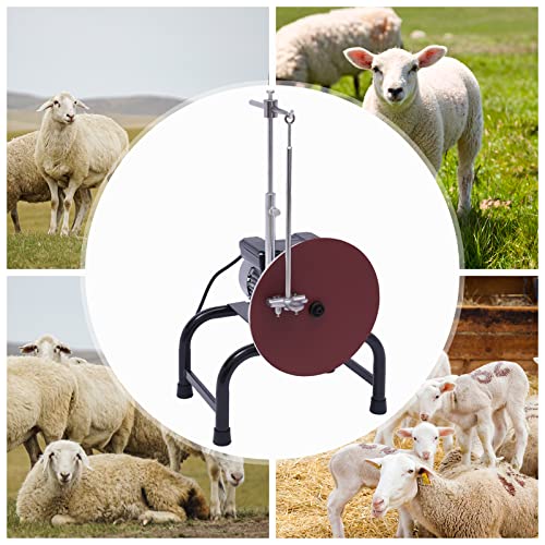 Electric Sheep Clipper Blade Sharpener, 550W 110V Professional Shears Grinding Machine Animal Grooming Clippers Horse Shearing Sharpening Grinding Machine for Home Use and Livestock Farms - style: 550W Sharpener