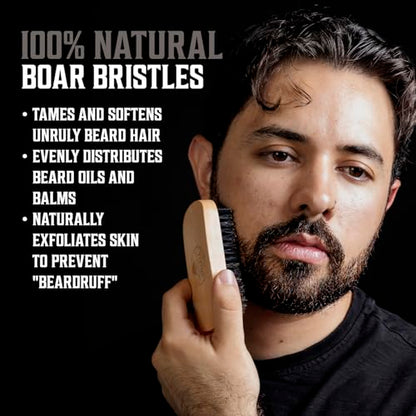 Viking Revolution Ultimate Beard Kit - Classic, 5 Pcs with Metal Box - size: 5 Piece Set